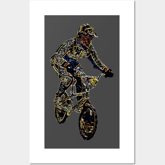 bmx Wall Art by rickylabellevie